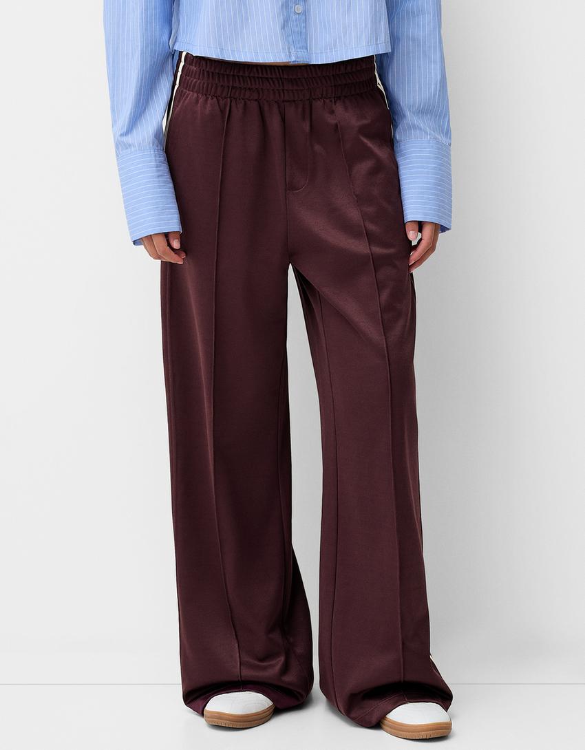 Bershka - Pants with Side Stripes