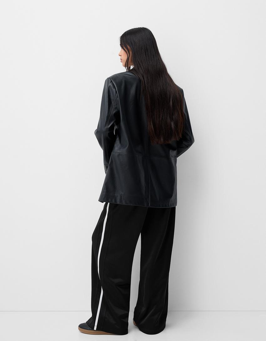 Bershka - Pants with Side Stripes