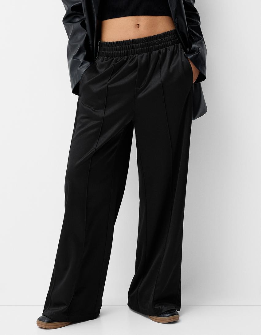 Bershka - Pants with Side Stripes