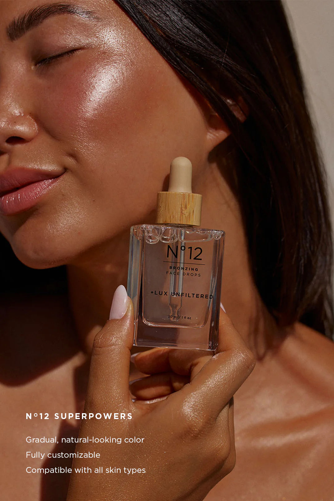 LUX UNFILTERED No 12 Bronzing Face Drops