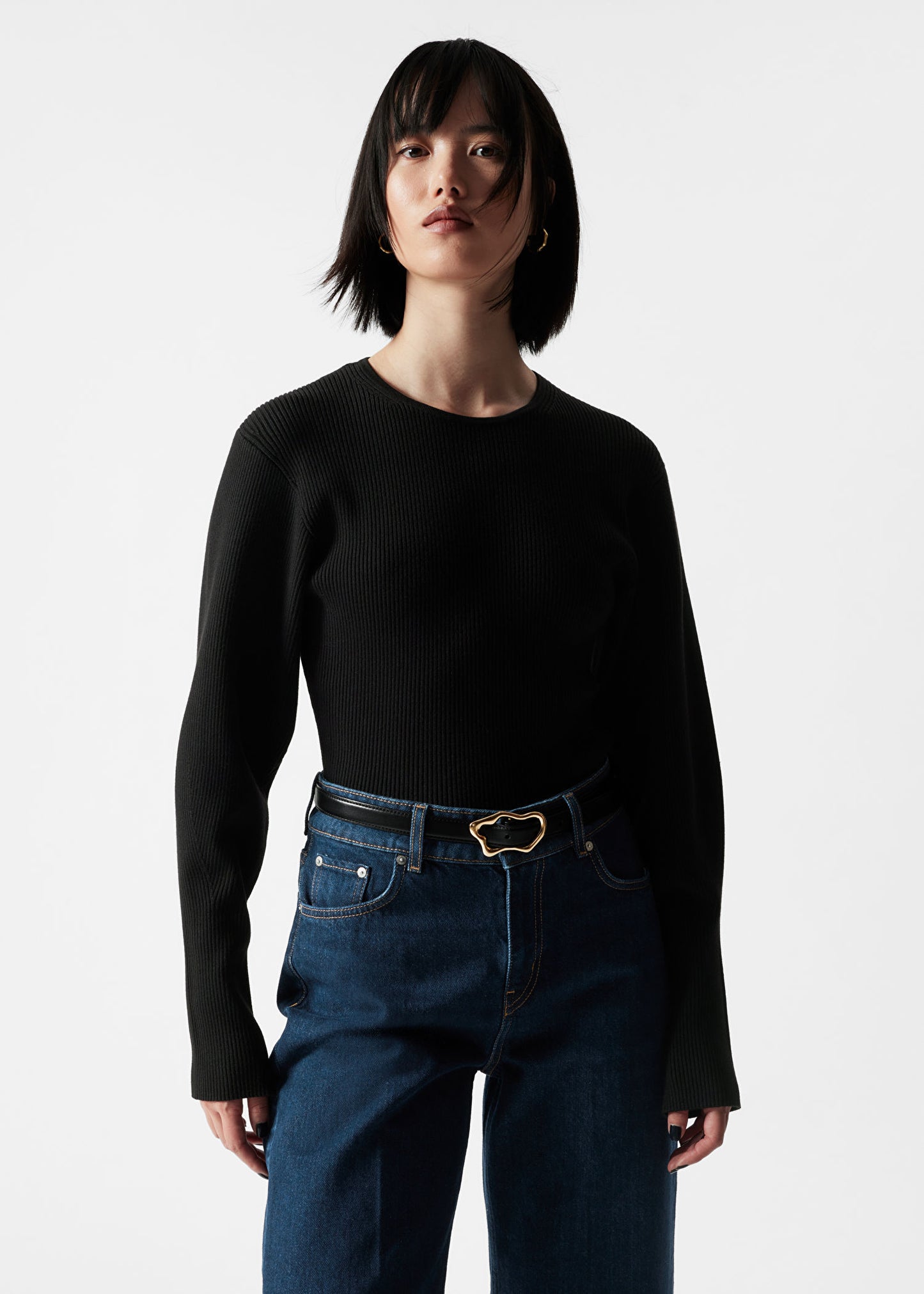 & Other Stories - Rib-Knit Top