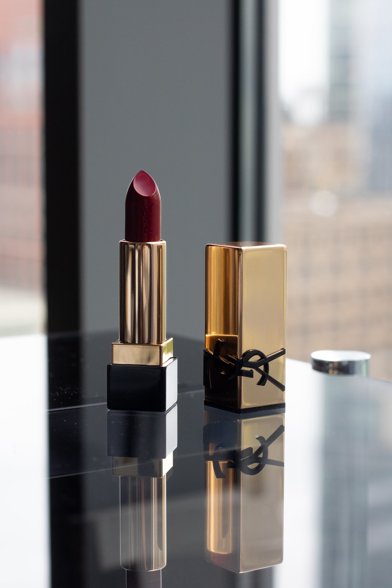 YSL Beauty Rouge Pur Couture Satin Lipstick (Rouge Muse)