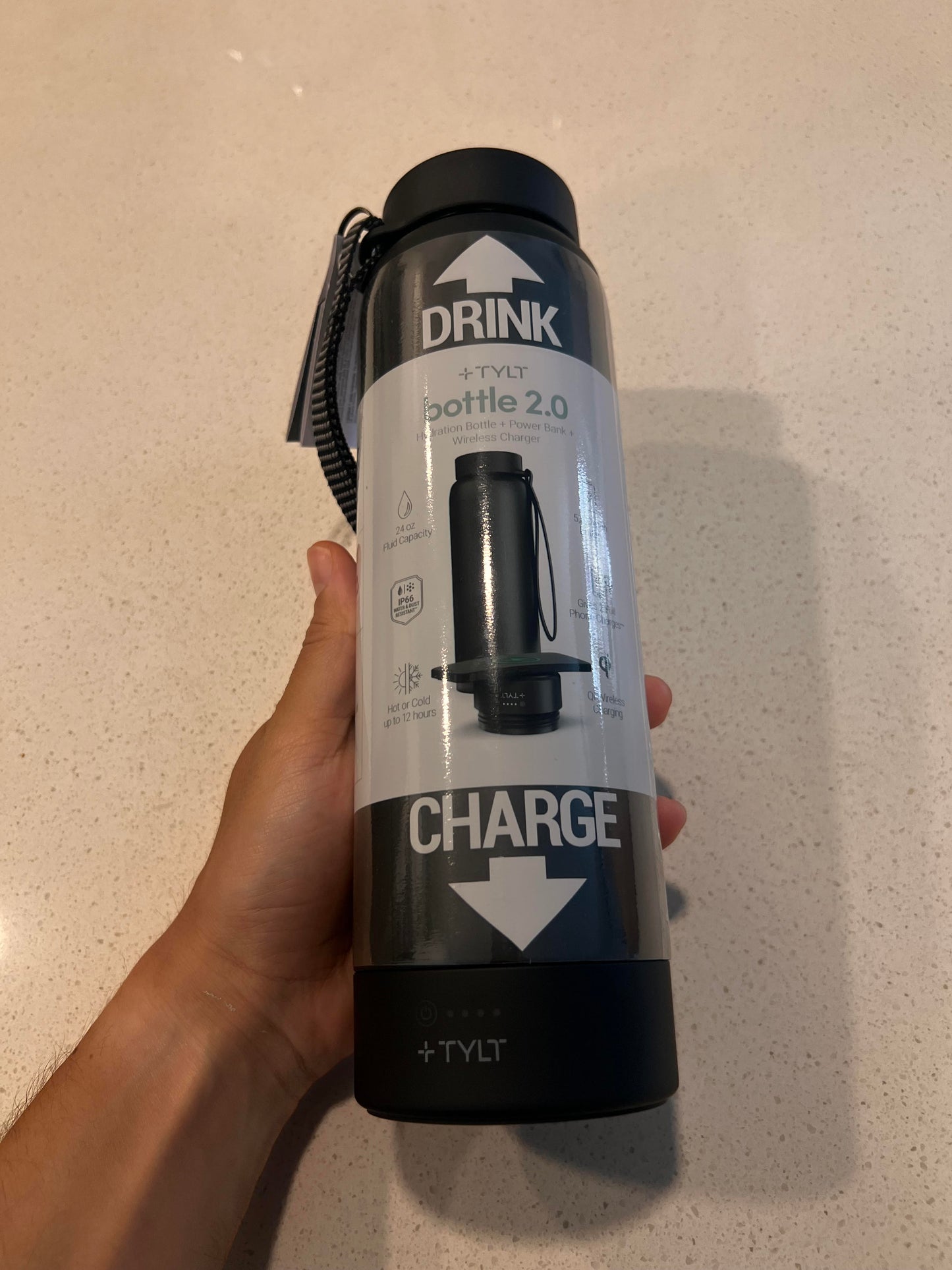 Water Bottle X Phone Charger