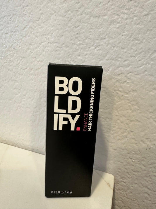 Boldify Enhance Hair Thickening Fibers for Dark Brown Hair - NEW