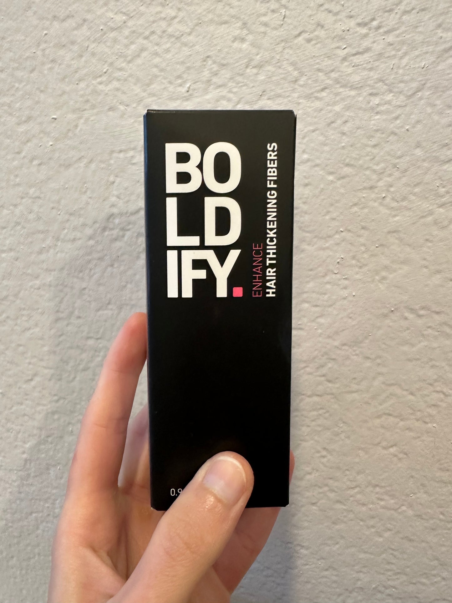 Boldify Enhance Hair Thickening Fibers for Black Hair - NEW