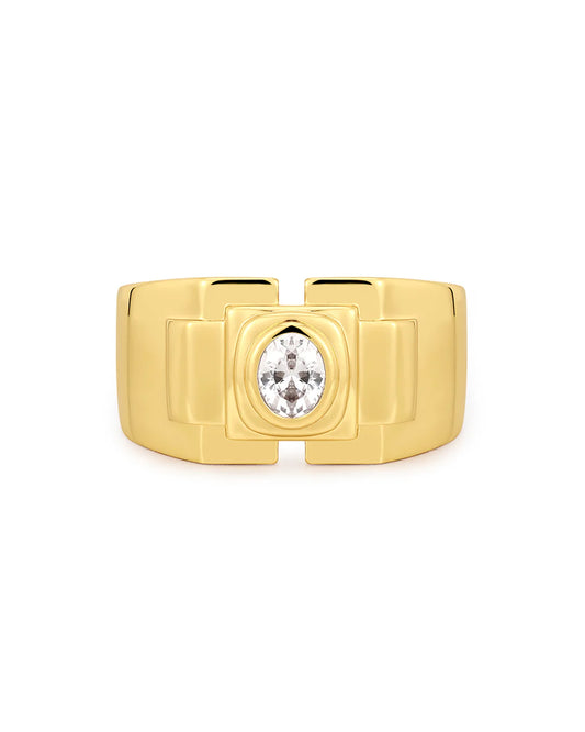 LUV AJ - The Déco Statement Ring
