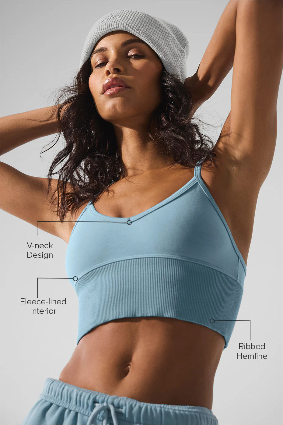Alo Yoga - Seamless Winter Warm Plush Delight Bra